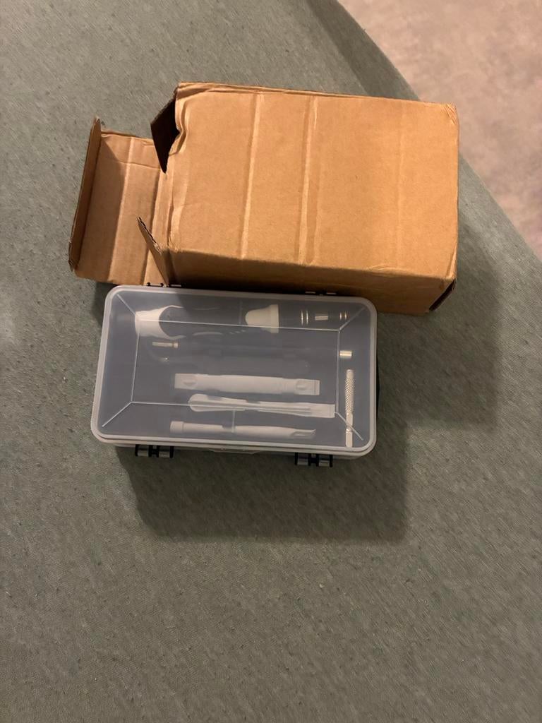 Precisie Schroevendraaierset 115-in-1 met Opbergdoos, Ophalen of Verzenden, Zo goed als nieuw