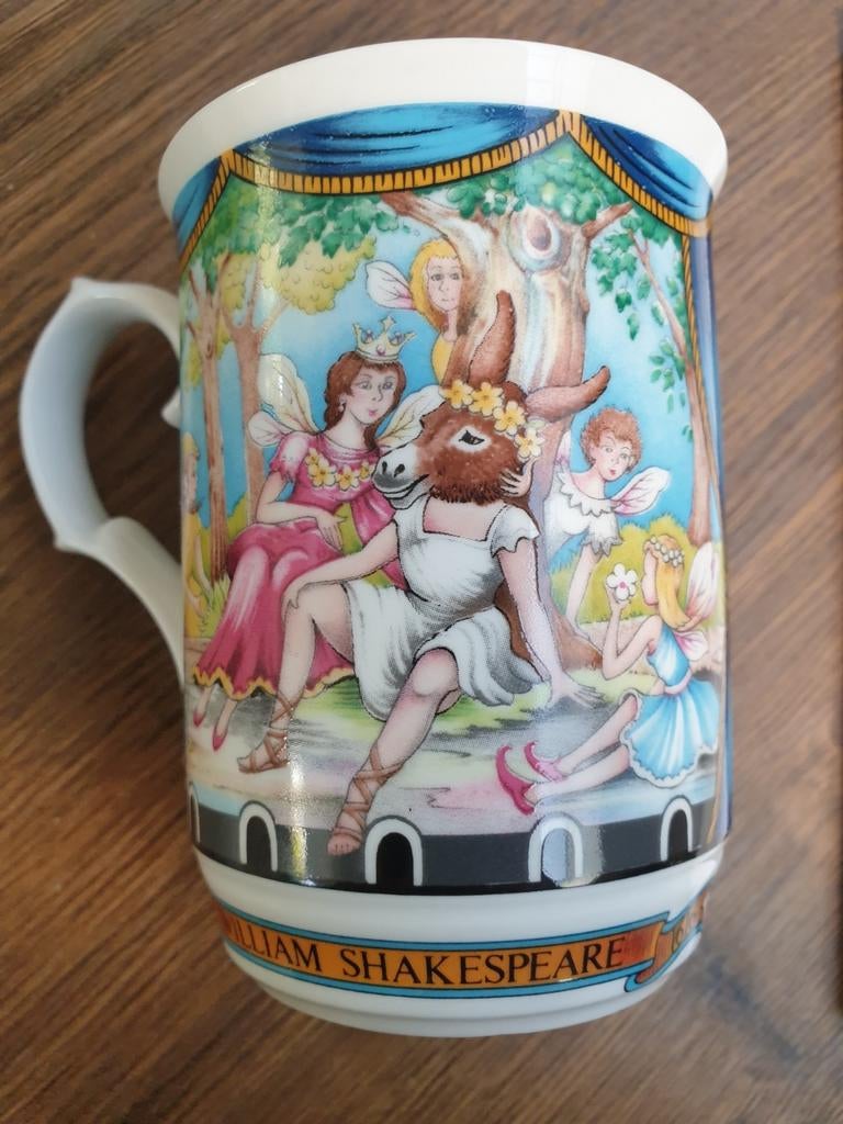 Mok Sadler A Midsummer Night's Dream - William Shakespeare, Ophalen of Verzenden, Porselein, Overige stijlen, Kop(pen) en/of Schotel(s)