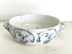 Antieke schaal Petrus Regout Ortus blauw wit, Ophalen