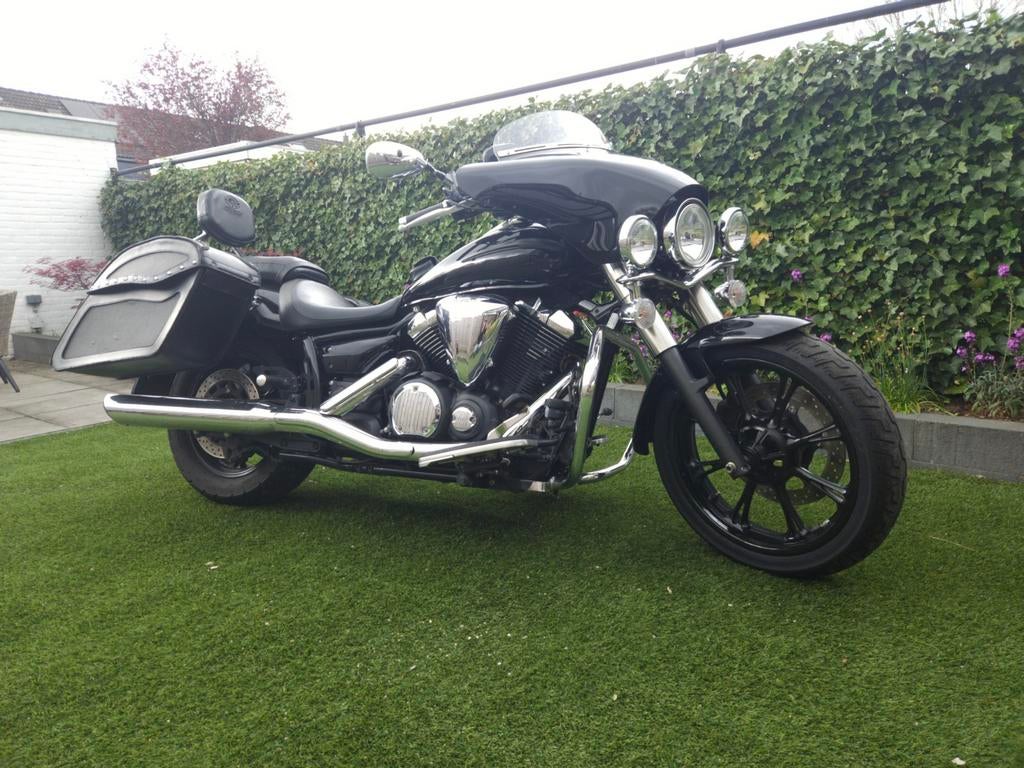 Yamaha XVS 950 Midnight Star - Comfortabele Cruiser, 2 cilinders, Sportuitlaat, 950 cc, Gebruikt