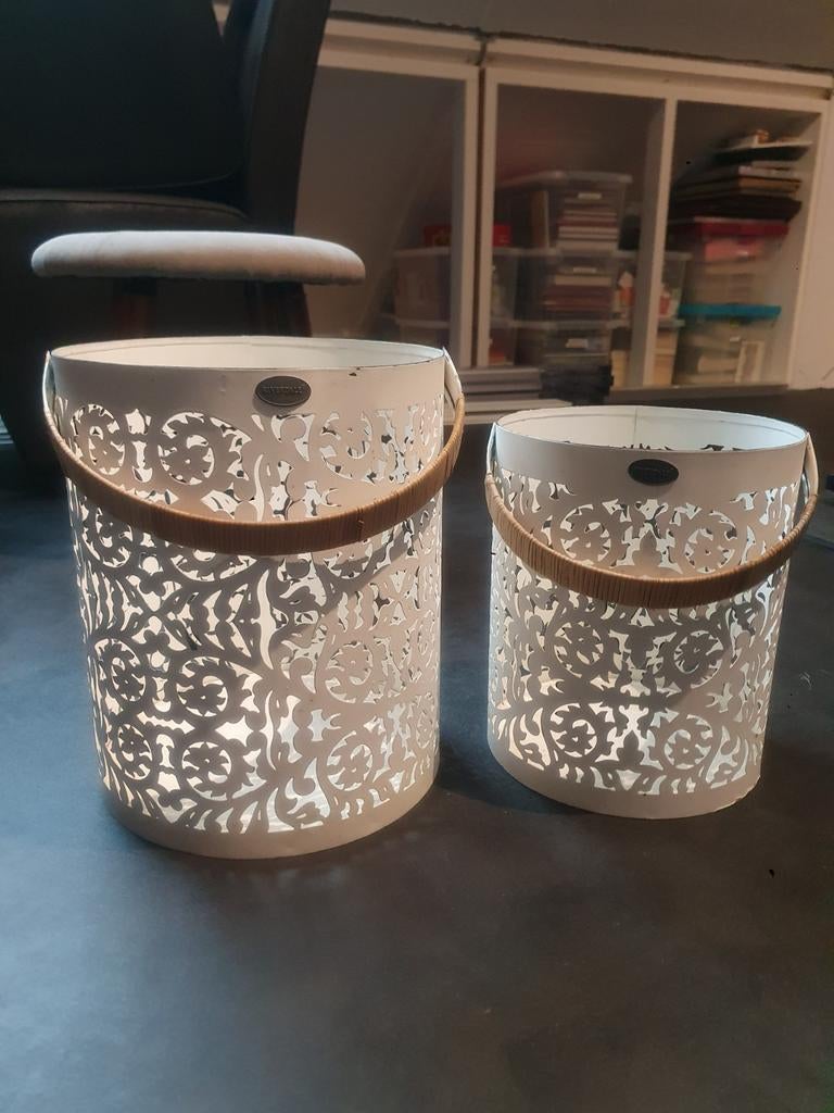 Riverdale windlichten, Ophalen of Verzenden, Zo goed als nieuw, Overige materialen, Minder dan 25 cm