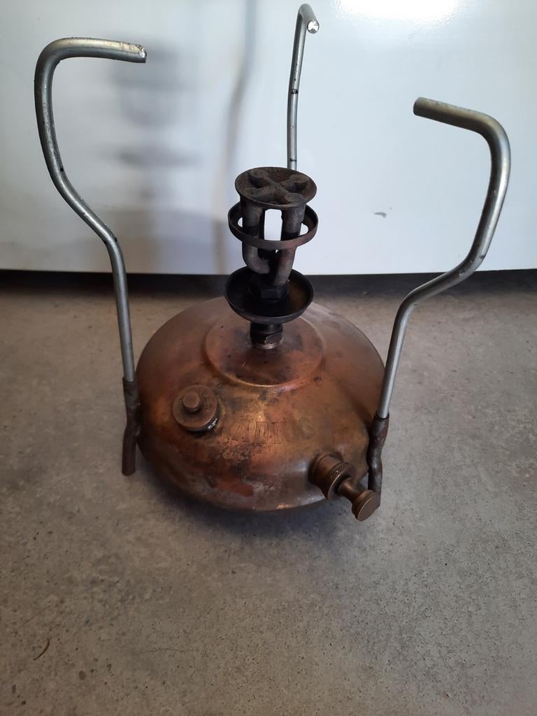 Radius  nr 17 kerosinebrander petroleum  brander vergasser, Antiek en Kunst, Ophalen of Verzenden