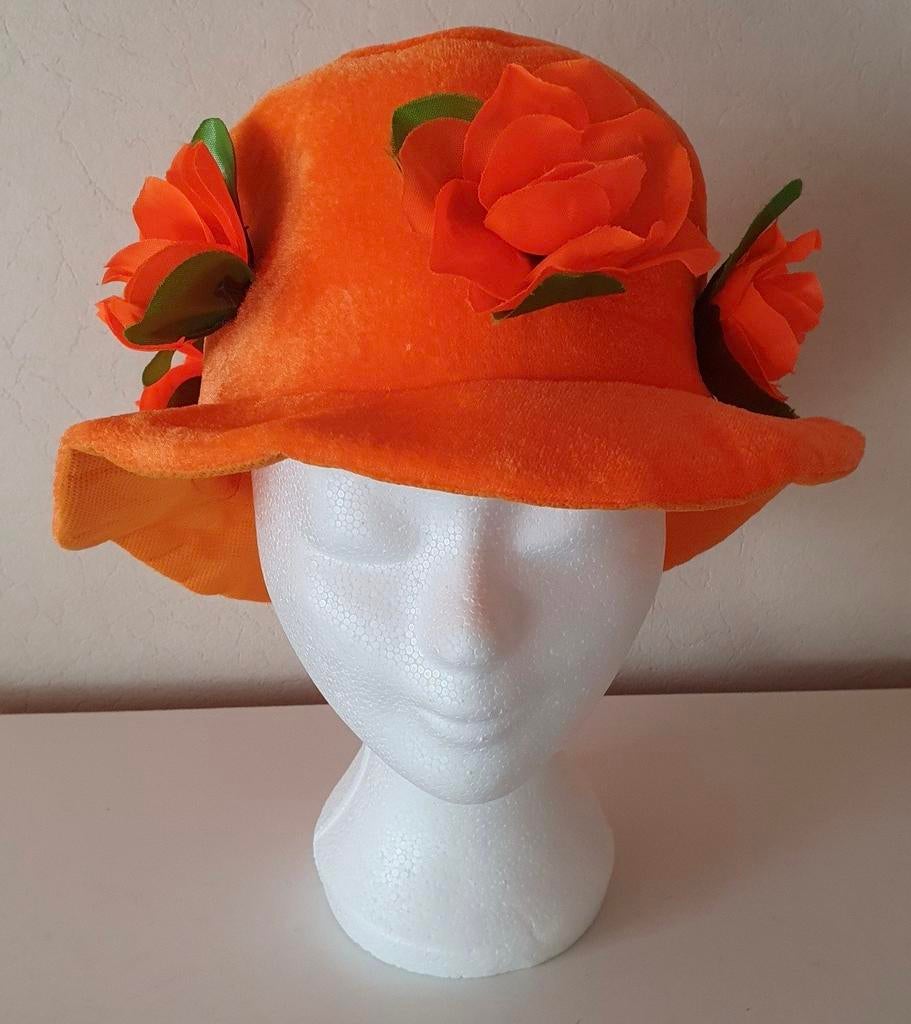 Oranje hoedje, Ophalen of Verzenden, Gedragen