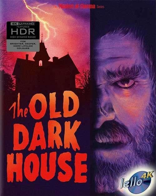 Blu-ray 4K: The Old Dark House, L.E. (1932 Boris Karloff) UK, Ophalen of Verzenden, Nieuw in verpakking, Klassiekers