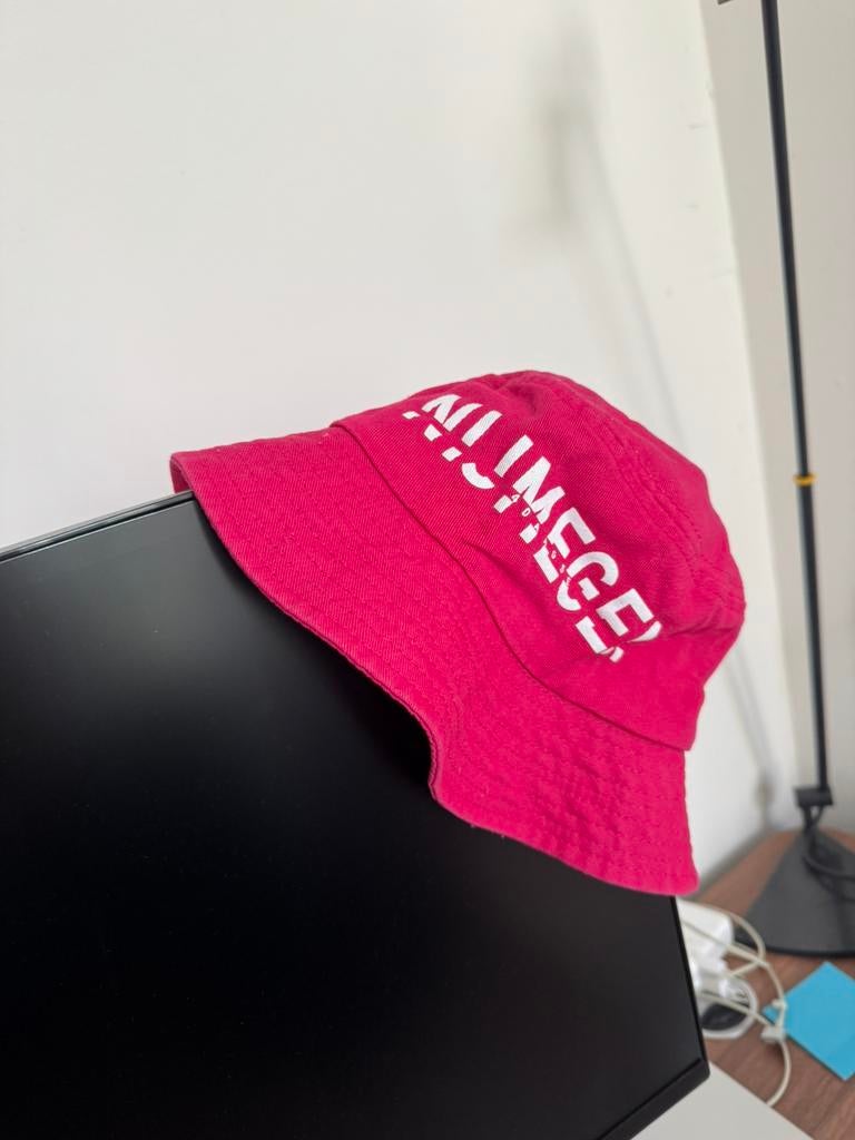 4daagse roze woensdag hoedje, Ophalen, Gedragen, One size fits all, Hoed