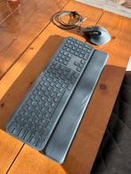 Logitech MX Keys & MX Master 3S set met polssteun, Rechtshandig, Muis, Ophalen of Verzenden, Zo goed als nieuw