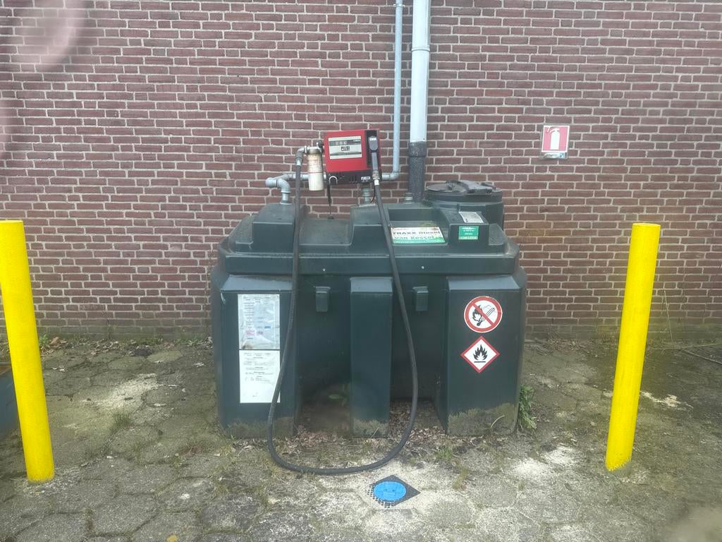 Diesel opslagtank 1200 liter met pomp, Ophalen of Verzenden
