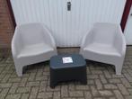 Nieuwe stoelen en bijzettafels, diverse modellen leverbaar, Tuin en Terras, Ophalen, Nieuw, Kunststof