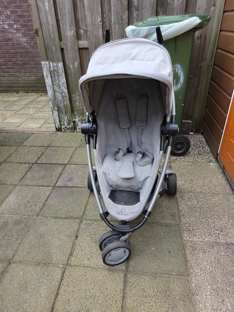 Quinny Zapp Flex Plus Buggy - Grijs, Ophalen, Gebruikt, Quinny, Verstelbare rugleuning