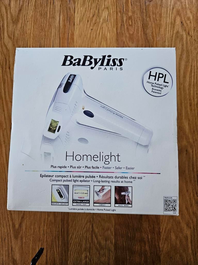BaByliss Homelight IPL Haarverwijderaar, Ophalen of Verzenden, Zo goed als nieuw, Scheren en Epileren