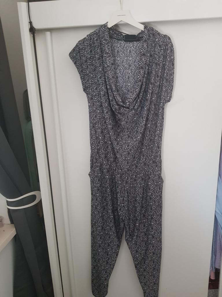 pescara jumpsuit mt xxl, Kleding | Dames, Jumpsuits, Verzenden, Nieuw, Maat 46/48 (XL) of groter, Blauw