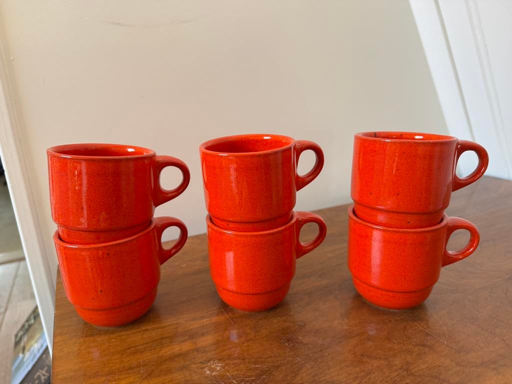 Vintage kopjes, Ophalen, Zo goed als nieuw, Overige stijlen, Kop(pen) en/of Schotel(s)