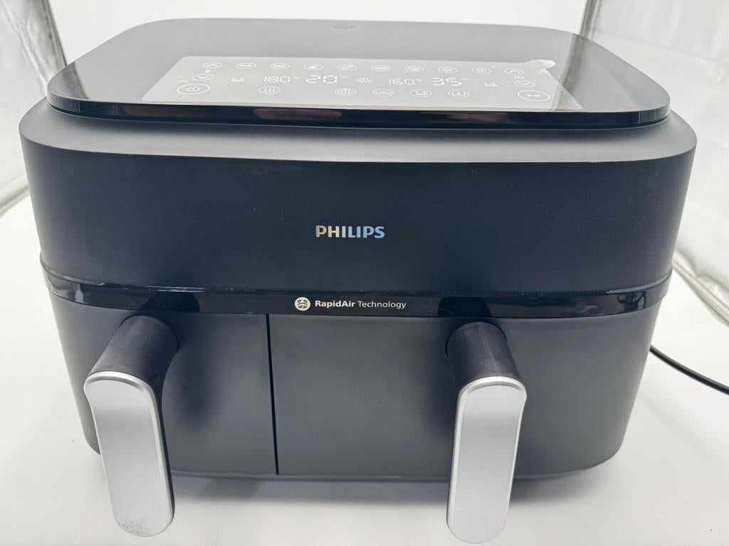 Phillips 3000 dubbele airfryer 9l NIEUW, Witgoed en Apparatuur, Airfryers, Ophalen of Verzenden, Zo goed als nieuw