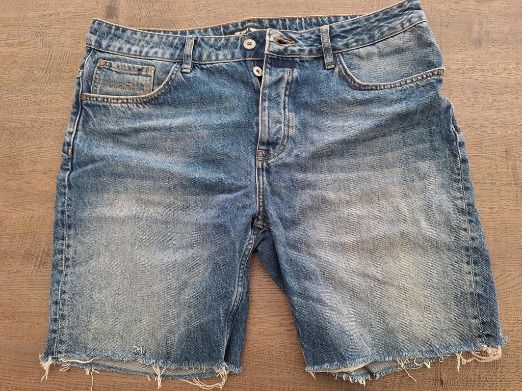 Distrikt Nørrebro denim shorts, Blauw, Ophalen of Verzenden, Distrikt Nørrebro, W33 - W34 (confectie 48/50)