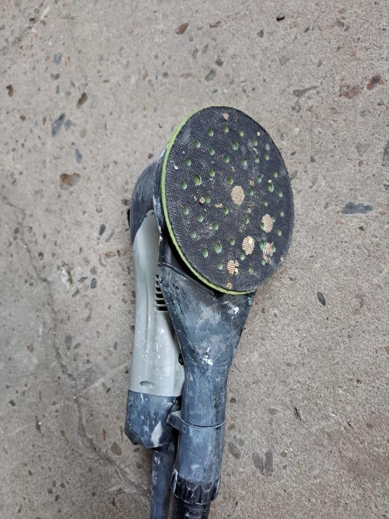 Delmeq roterende schuurmachine, Ophalen of Verzenden, Gebruikt, Minder dan 600 watt, Excentrische schuurmachine