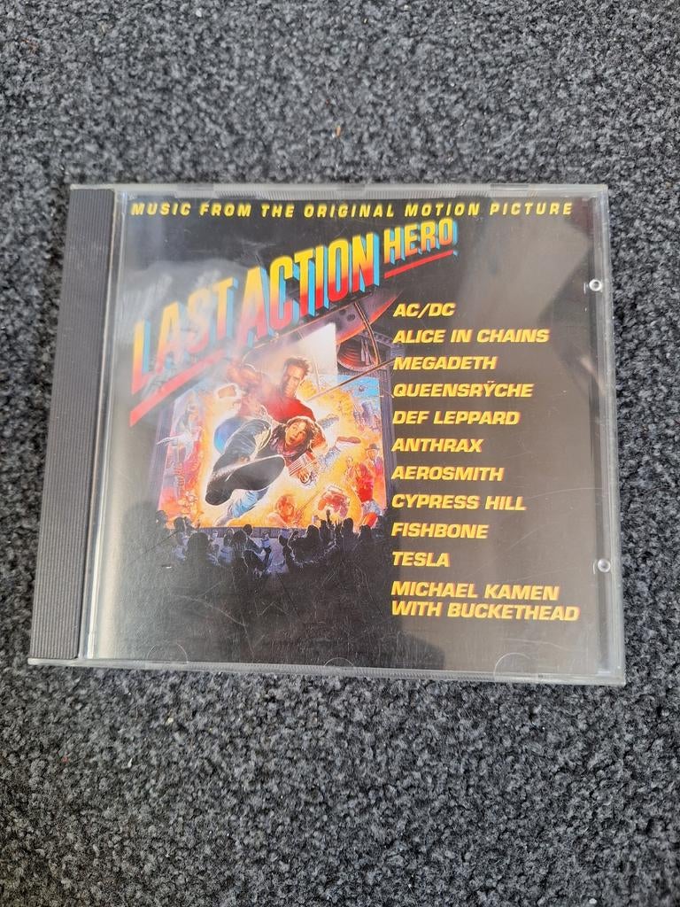 LAST ACTION HERO,FILMMUZIEK, Ophalen of Verzenden, Zo goed als nieuw