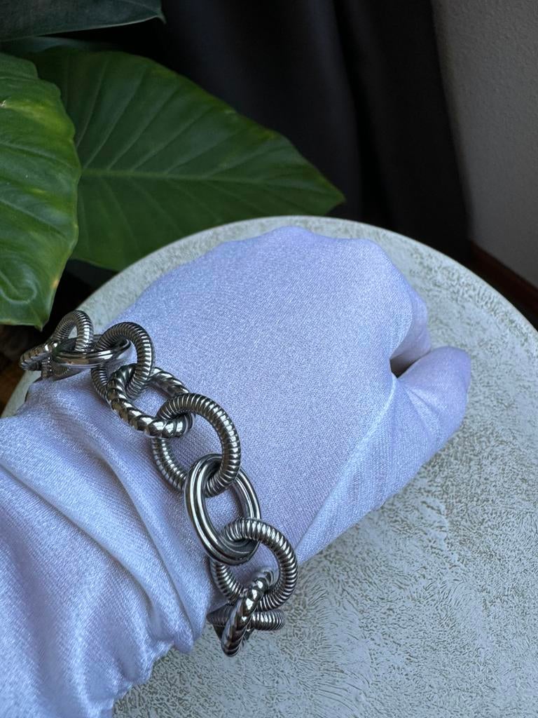 Calvin Klein Jeans, Verzenden, Zo goed als nieuw, Zilver