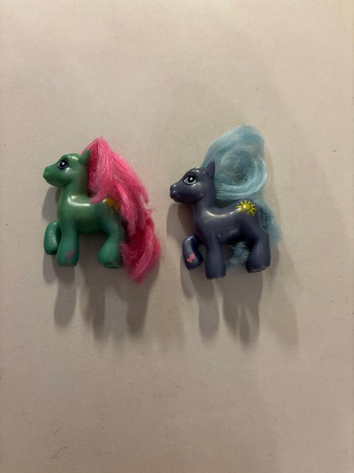 Hasbro my little pony speelgoed paardjes pony’s - 2 stuks!, Kinderen en Baby's, Speelgoed | My Little Pony, Zo goed als nieuw