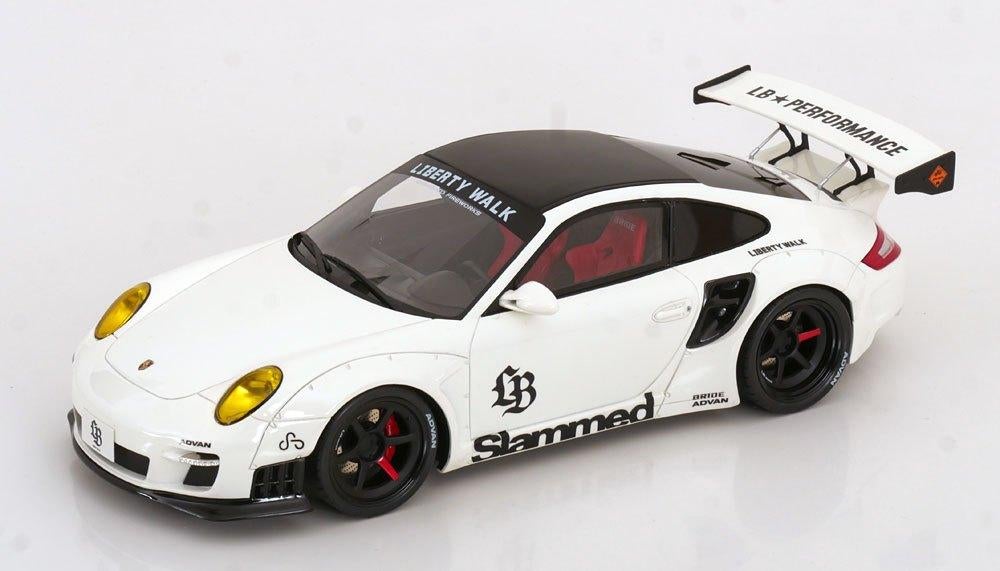 GT Spirit 1:18 Porsche 911 997 - LB Works Turbo white 2024, Hobby en Vrije tijd, Modelauto's | 1:18, Overige merken, -, Nieuw