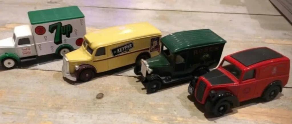 Drie stuks Lledo Days Gone Reclame modelauto's, Hobby en Vrije tijd, Modelauto's | 1:43, Ophalen of Verzenden, Zo goed als nieuw