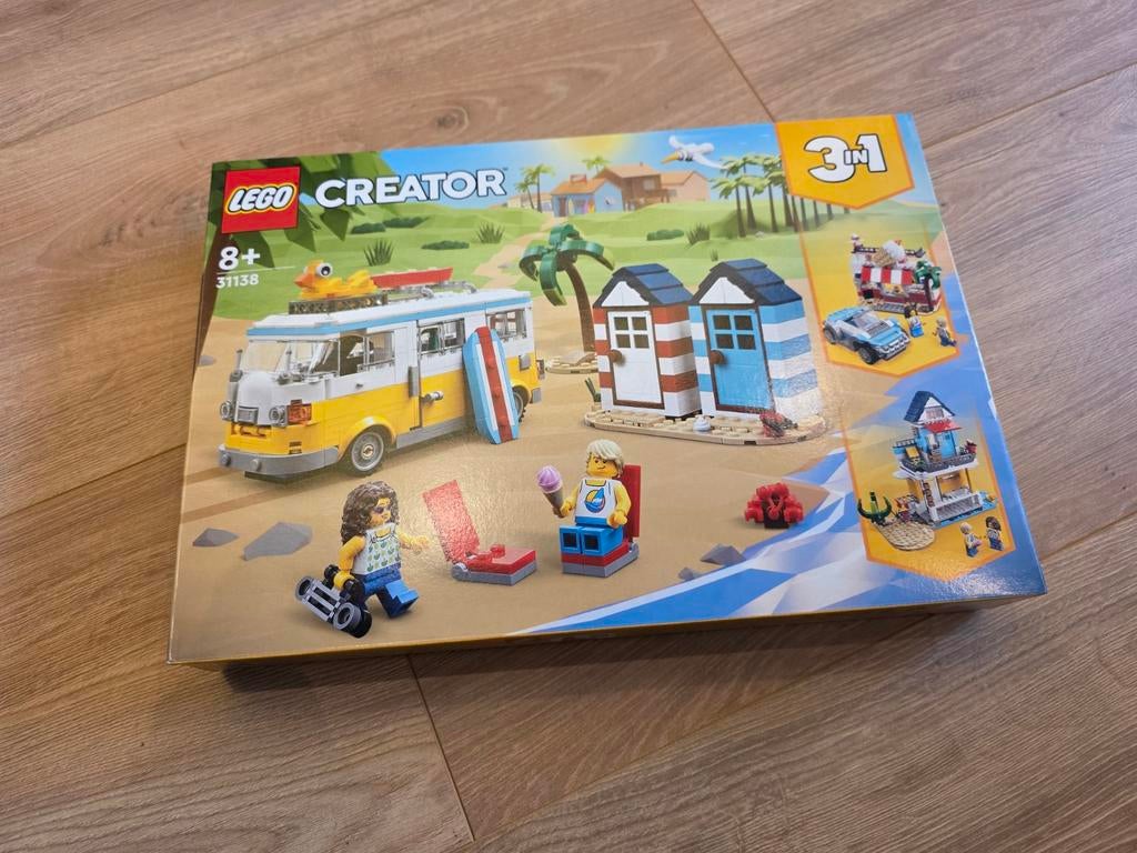 Nieuwe LEGO Creator 3in1 Strandcamper (31138), Ophalen of Verzenden, Nieuw, Complete set, Lego