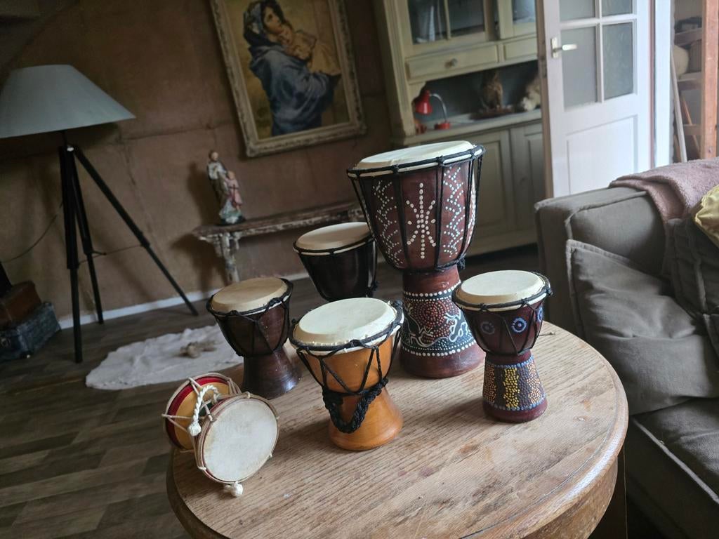 Djembees, Muziek en Instrumenten, Percussie, Ophalen of Verzenden