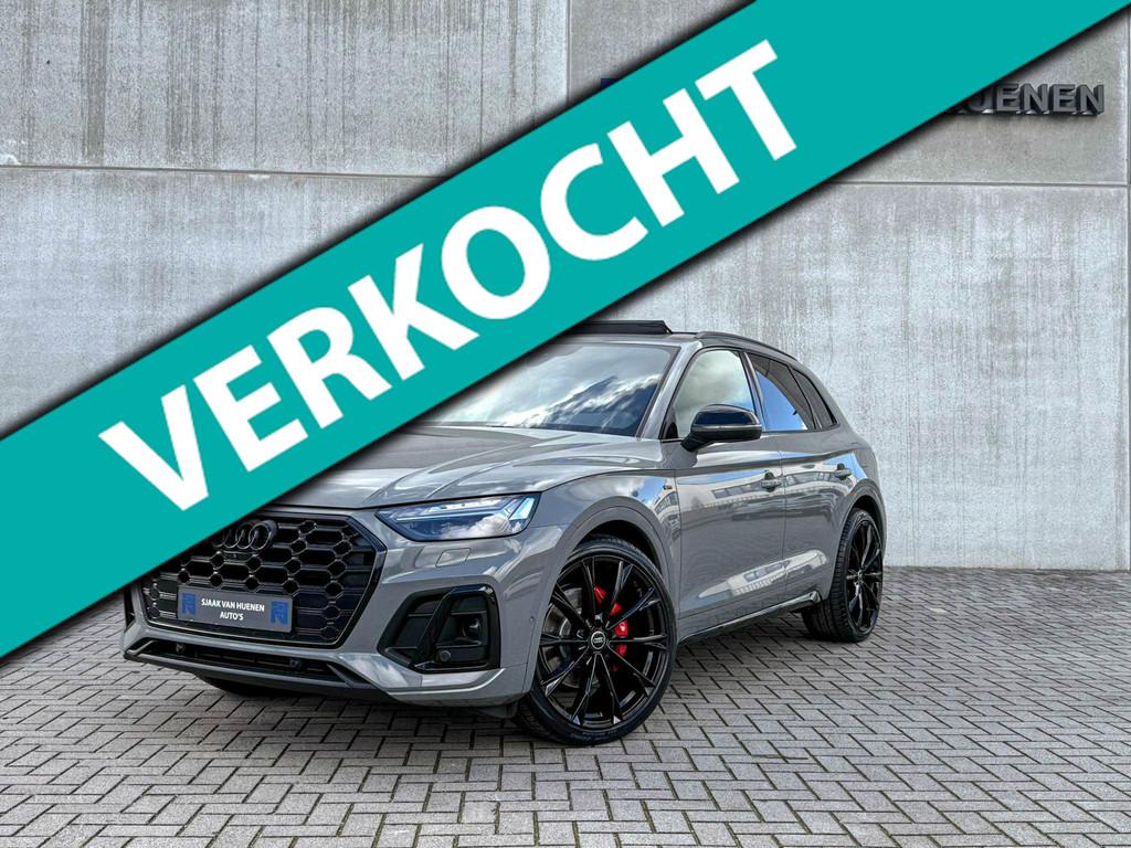 Audi Q5 55TFSI e 367PK Quattro Competition S Edition S-Line, Automaat, Gebruikt, Zwart, 4 cilinders