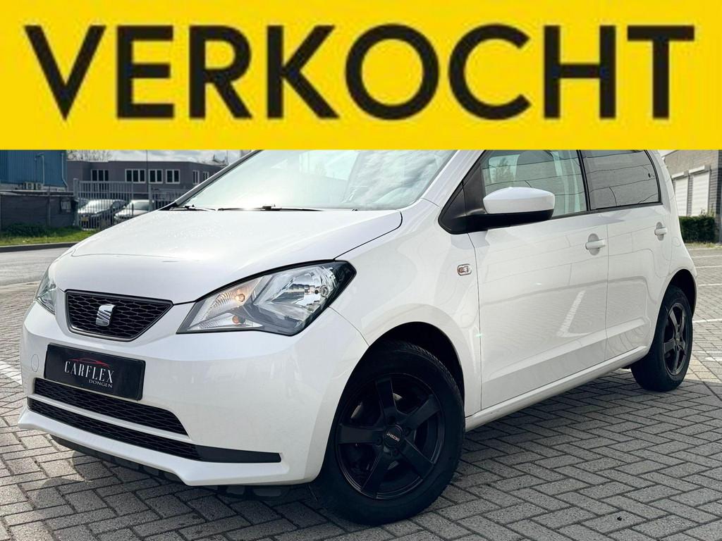 SEAT Mii 1.0 Style DAK/NAVI/STOELVERW., Voorwielaandrijving, Euro 5, Stof, Gebruikt