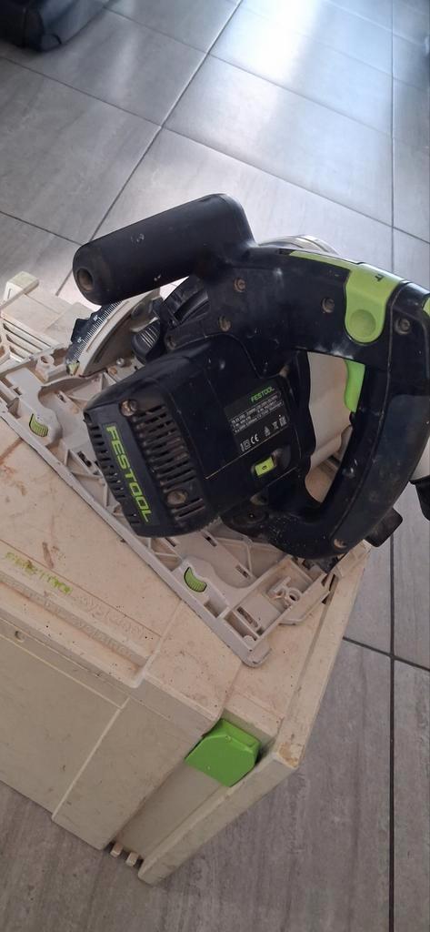 Festool TS 55 EBQ invalzaag 1200W met Systainer, Doe-het-zelf en Verbouw, Gereedschap | Zaagmachines, Ophalen of Verzenden