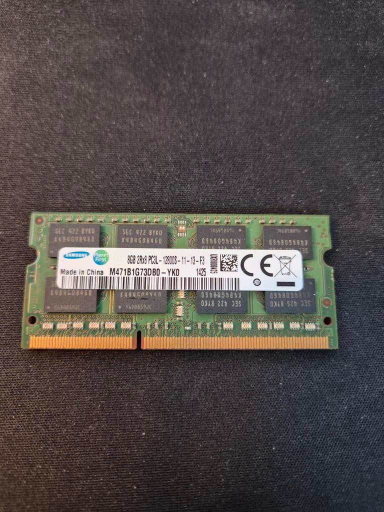 DDR3 SO-DIMM 8GB RAM Geheugen voor Laptop, Computers en Software, RAM geheugen, 8 GB, DDR3, Ophalen of Verzenden, Laptop