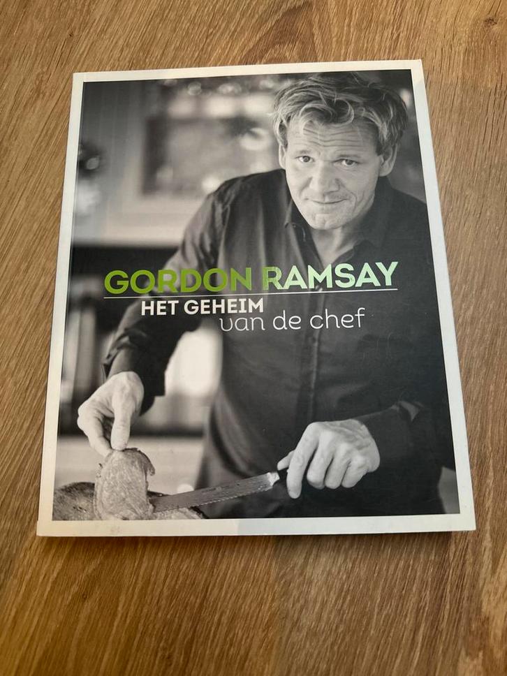 Gordon Ramsay: Het Geheim van de Chef - Kookboek, Boeken, Kookboeken, Zo goed als nieuw, Hoofdgerechten, Europa, Gezond koken