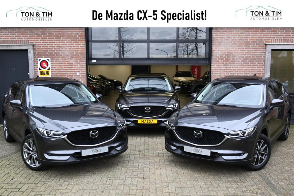 Mazda CX-5 2.0 SkyActiv-G 165 Newground Trekhaak 360 '22, Auto's, Mazda, 1998 cc, Gebruikt, Zwart, 4 cilinders