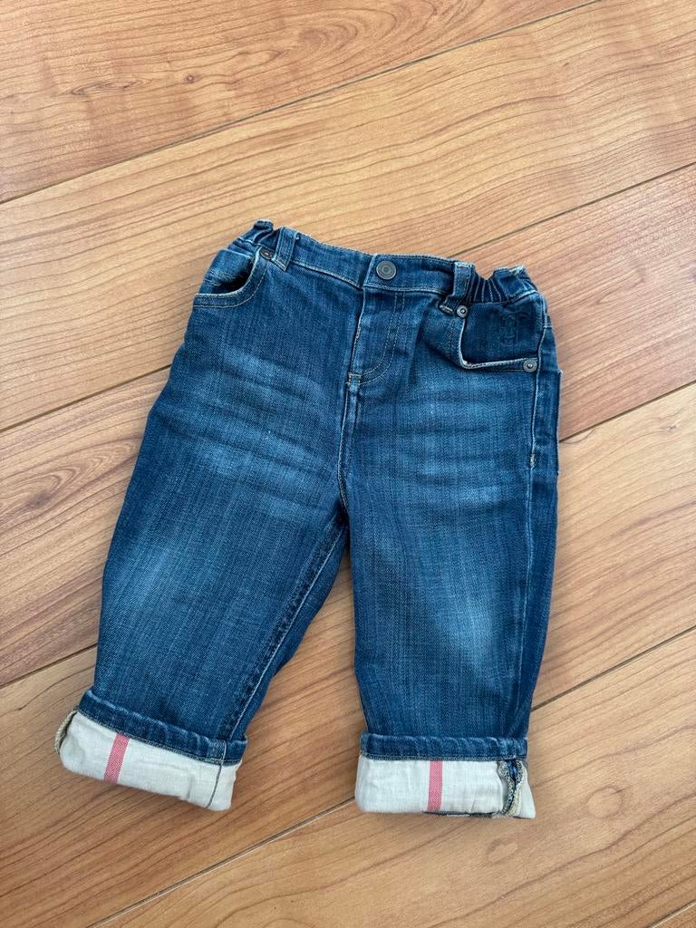Burberry spijkerbroek maat 12M, Ophalen of Verzenden, Zo goed als nieuw, Jongetje of Meisje