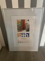Fotolijst zilver als nieuw 60x80, Ophalen, Zo goed als nieuw, Metaal of Aluminium, 75 cm of meer
