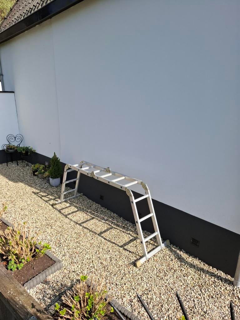 Vouwladder, Doe-het-zelf en Verbouw, Ophalen, Gebruikt, Ladder, Opvouwbaar of Inschuifbaar