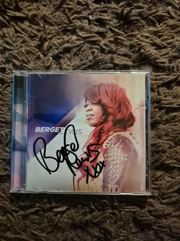 Berget Lewis Gesigneerde CD - Zo goed als nieuw, Cd's en Dvd's, Cd's | Pop, Zo goed als nieuw, 2000 tot heden, Ophalen of Verzenden