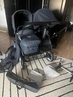 Bugaboo donkey 5 stormy blue, Bugaboo, Zo goed als nieuw, Verstelbare duwstang, Ophalen