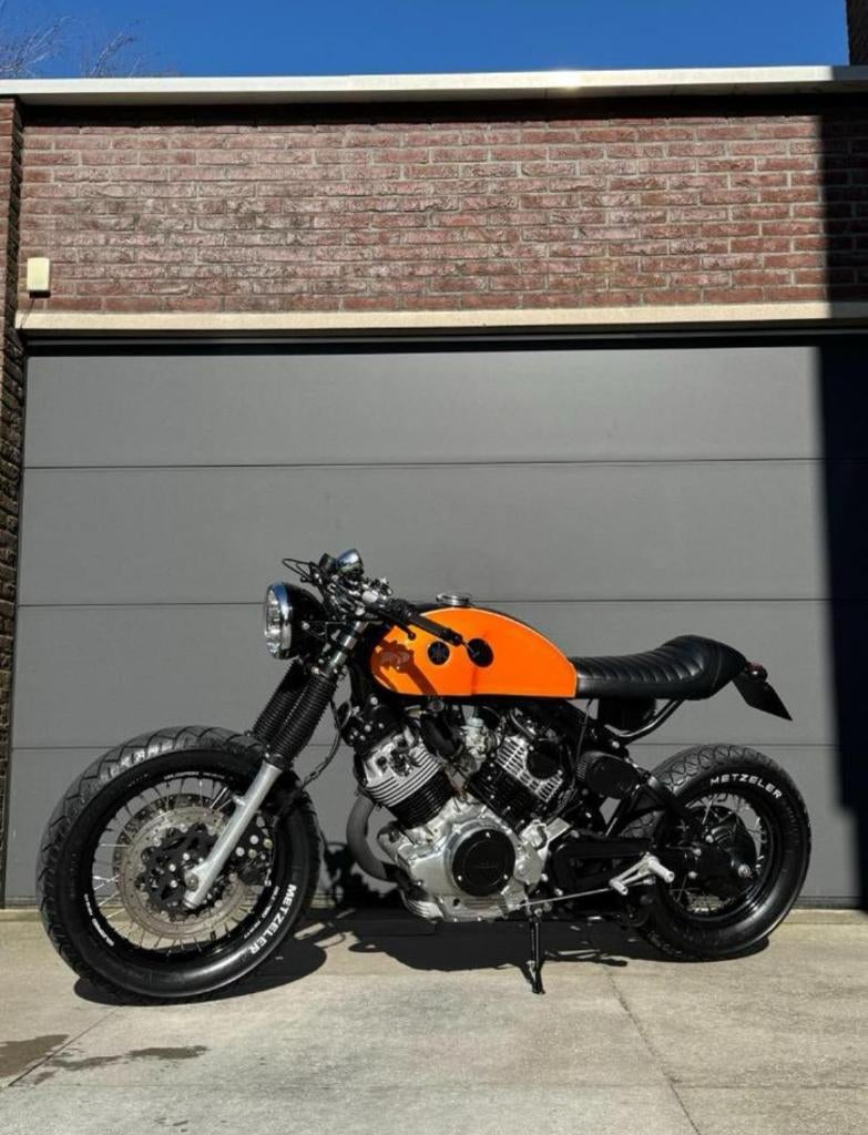 Yamaha Virago XV 920 café racer – 1986, 2 cilinders, 920 cc, LED Verlichting, Particulier