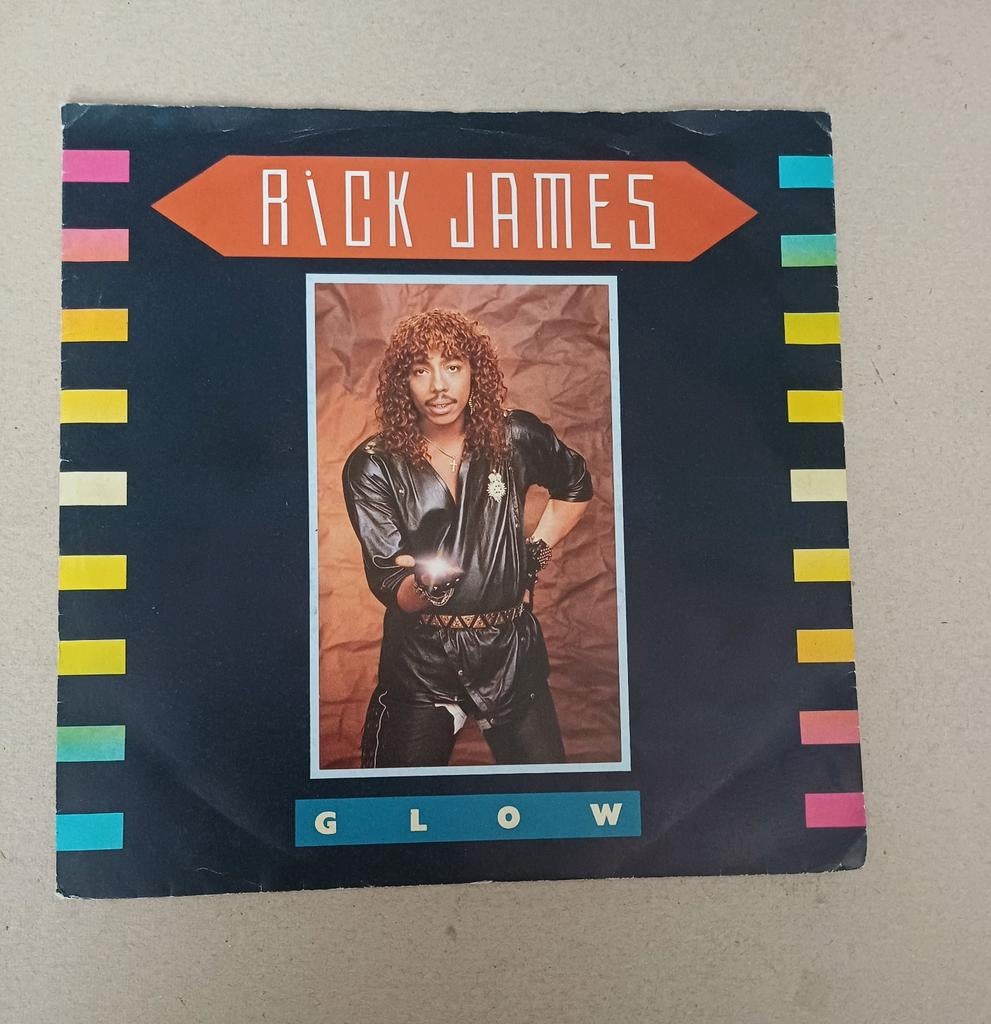 Rick James  - Glow, Cd's en Dvd's, Vinyl Singles, Gebruikt, Single, Pop, 7 inch, Ophalen of Verzenden