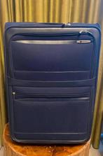 Koffer van het merk Delsey, Wieltjes, 45 tot 55 cm, Zo goed als nieuw, Zacht kunststof