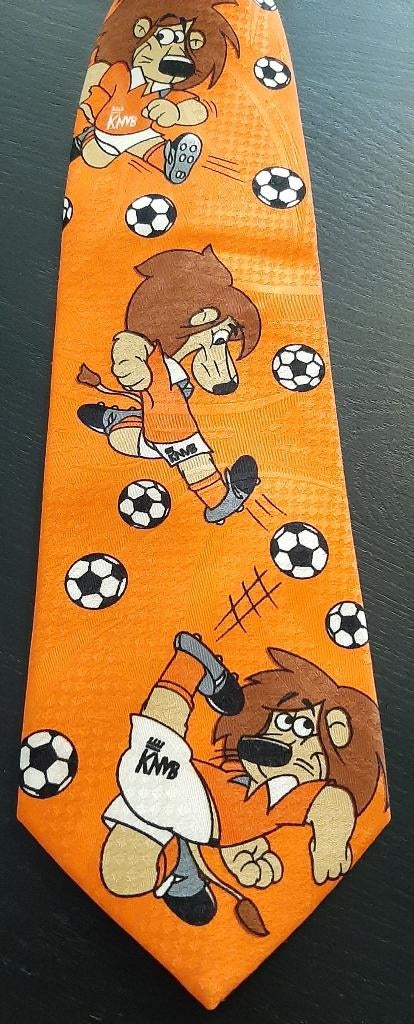 KNVB Voetbal Bond stropdas Oranje Dutchy, Ophalen of Verzenden, Nieuw, Gebruiksvoorwerp