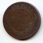 Rusland 5 Kopeks 1871, Verzenden, Rusland