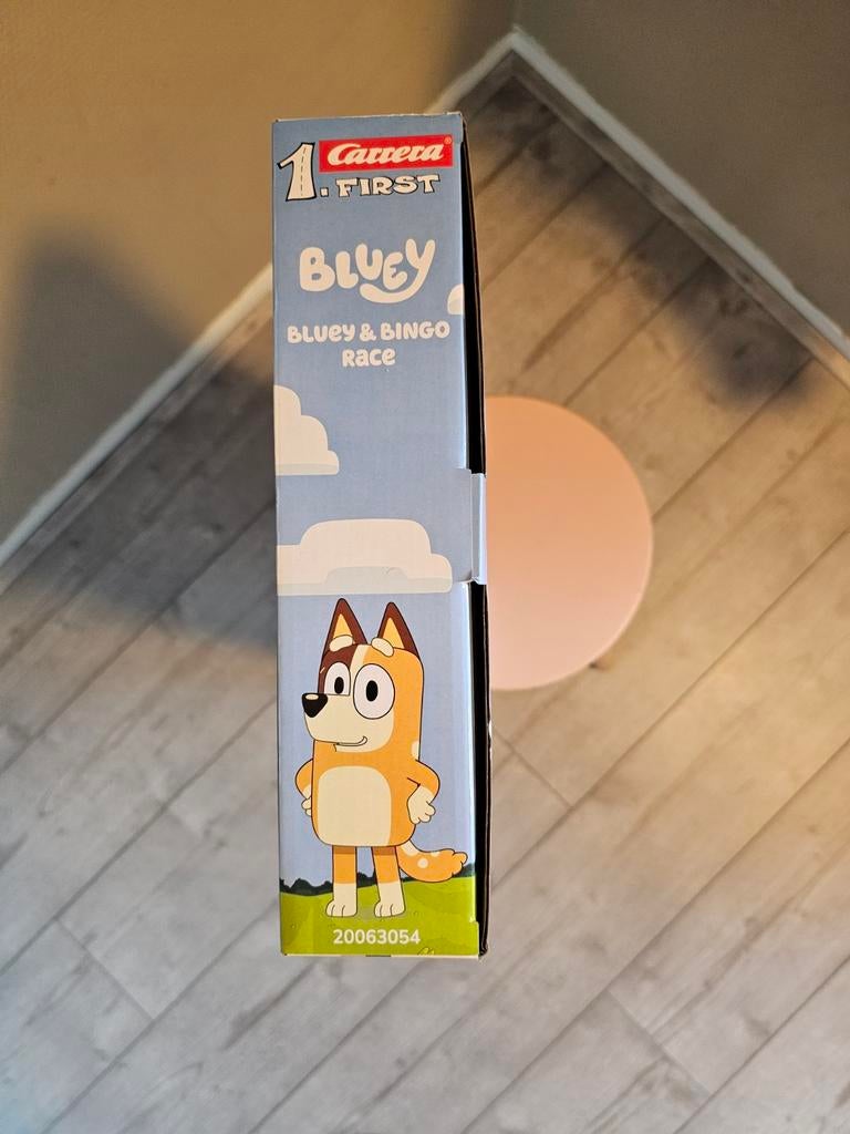 Carrera First Bluey & Bingo – Let's Go, Circuit 1/50 pour enfants dès 3