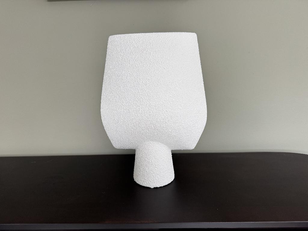 101 Copenhagen sphere vaas, Ophalen, Wit, Aardewerk of Porselein, Zo goed als nieuw