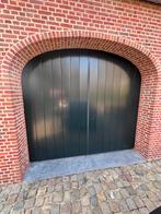 Garagedeur elektrisch boerderij stijl - zware kwaliteit., Gebruikt, Garagedeur, Ophalen of Verzenden, 120 cm of meer