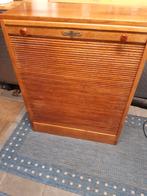 Roldeurkast, Huis en Inrichting, Kasten | Roldeurkasten en Archiefkasten, Ophalen, Gebruikt, 100 tot 150 cm, Eikenhout