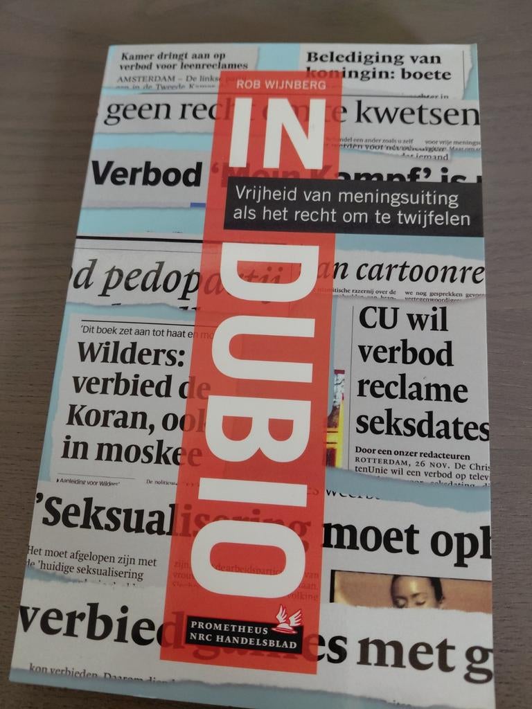 In Dubio - Rob Wijnberg, Ophalen of Verzenden
