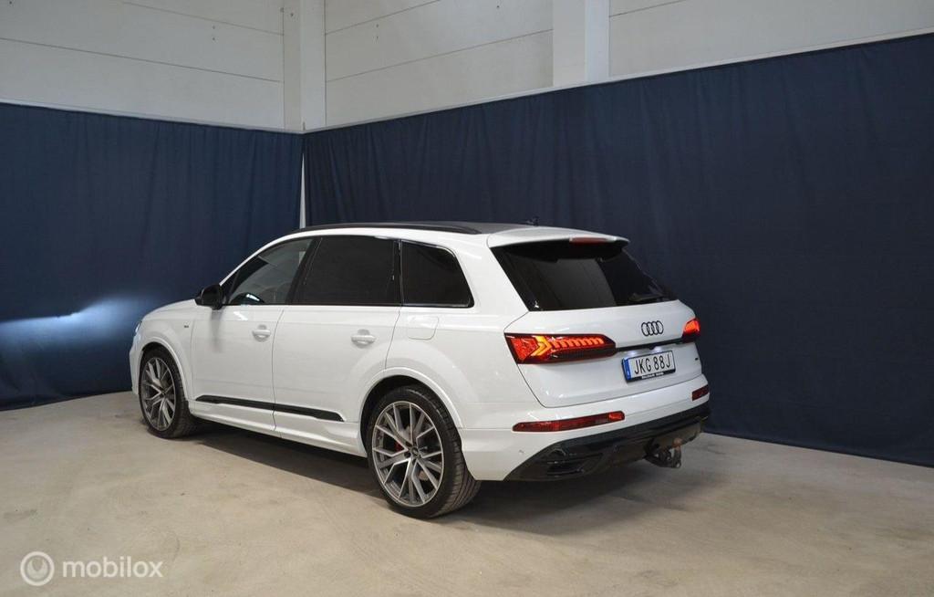 Audi Q7 60 TFSI e quattro S-Line , B&O, trekh, 22 inchaak, Auto's, Audi, Automaat, Verwarming stoelen achter, Gebruikt, 2995 cc