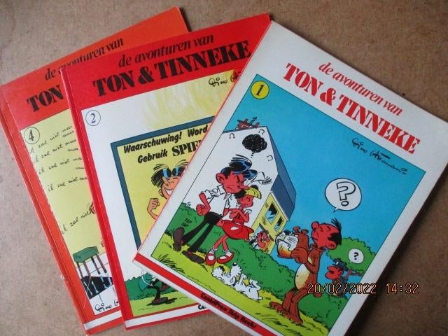 adv5847 ton en tinneke 2, Boeken, Stripboeken, Eén stripboek, Ophalen, Gelezen
