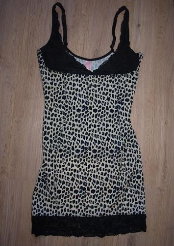 Hunkemöller Panterprint Nachtjurkje (S) nieuw!, Kleding | Dames, Pyjama's, Nieuw, Maat 36 (S), Ophalen of Verzenden